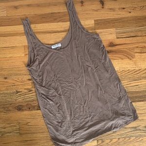 Michael Stars OS mauve tank